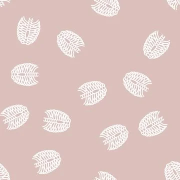 Chest bone line seamless pattern Illustrazione stock