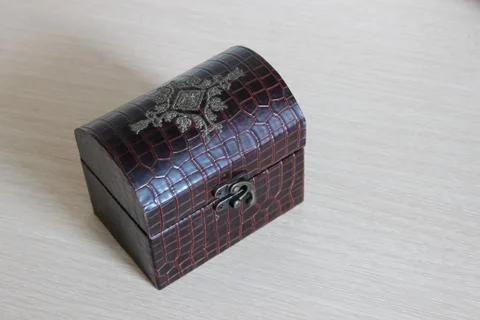 Chest for decorations Stock Photos