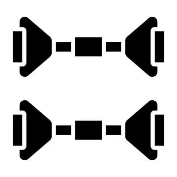 Chest Expander Vector Icon Design Illustration Stock Illustration