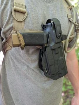Chest holster Stock Photos