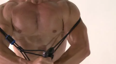 CHEST-MUSCLE Stock Footage 17808417