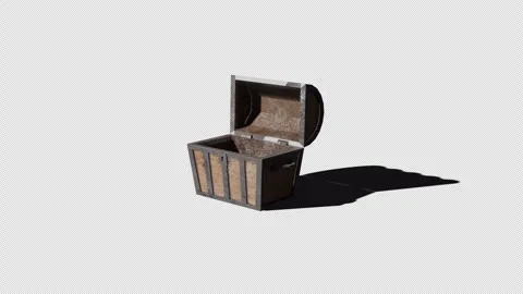 Chest Open Stock-Footage 336006418
