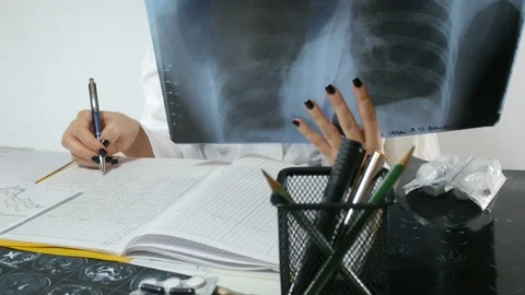 Chest X-ray Stock-Footage 87264373