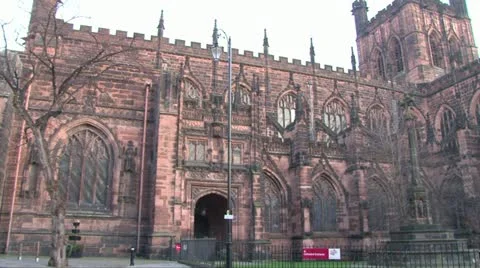 Chester Cathedral Stock Footage 11143840