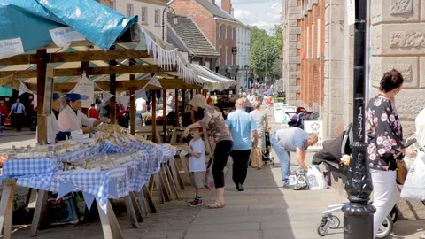 CHESTERFIELD MARKET 動画素材 99050417