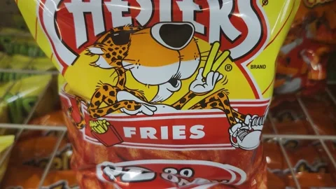 Chesters Cheetos Fries Stock Footage
