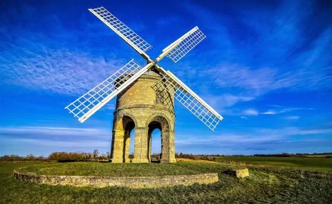 CHESTERTON WINDMILL Stock Photos