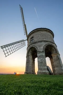 Chesterton Windmill at sunset Stock Photos