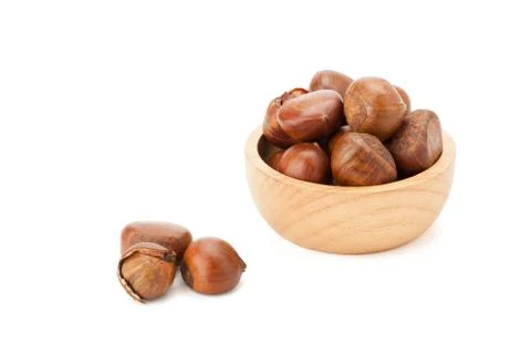 Chestnut isolated Stock Photos
