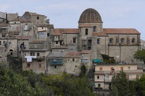 Chestnut picking Stock-Fotos