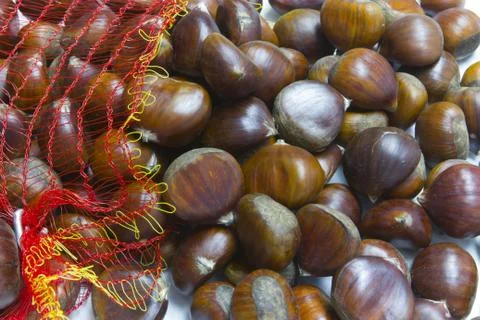 Chestnuts Foto stock