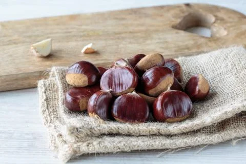 Chestnuts Foto stock