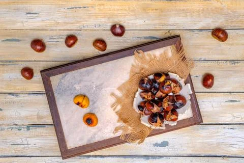 Chestnuts Foto stock