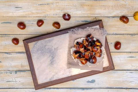 Chestnuts Foto stock