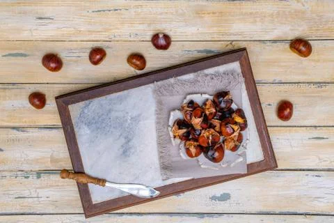 Chestnuts Foto stock