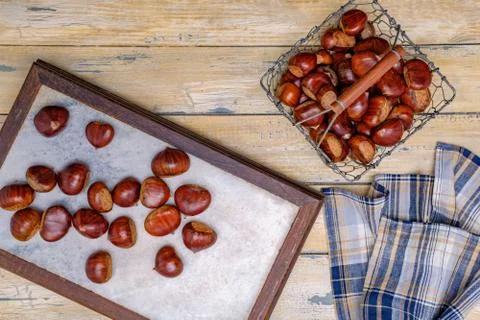 Chestnuts Foto stock