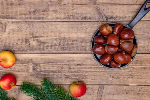 Chestnuts Foto stock