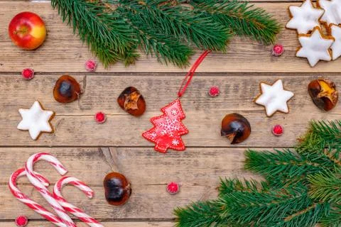 Chestnuts Foto stock