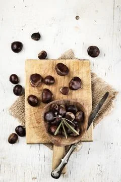 Chestnuts Stock-Fotos