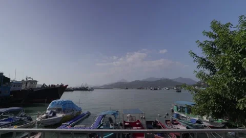Cheung Chau island Stock Footage 265012954