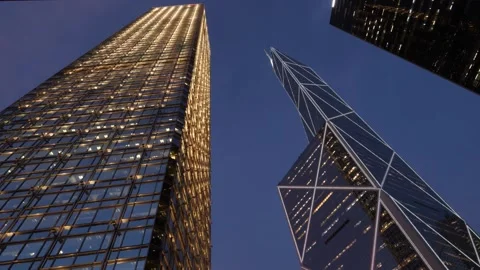 Cheung Kong Center: Central District Skyscraper Stock Footage 339268109