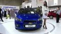Chevrolet Aveo at yearly automotive-show SIA 2012 in Kiev, Ukraine HD Footage