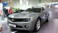 Chevrolet Camaro at yearly automotive-show SIA 2012 in Kiev, Ukraine HD Footage