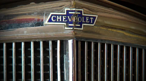 Chevrolet Logo Grill Stock-Footage 35399372