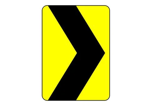 Chevron alignment track line Stock Illustration