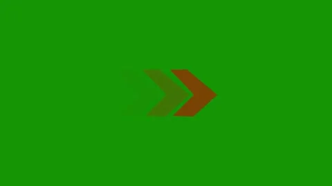 Chevron Arrow Animation Motion Graphics | Direction Overlay Effect Stock Footage 340223423