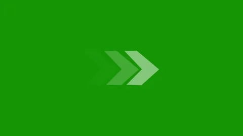 Chevron Arrow Animation Motion Graphics | Direction Overlay Effect Stock Footage 340223430