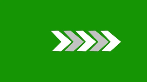 Chevron Arrow Animation Motion Graphics | Direction Overlay Effect Stock Footage 340223729