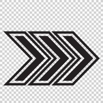 Chevron arrow icon-06 Stock Illustration