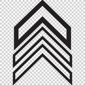 Chevron arrow icon-07 Stock Illustration