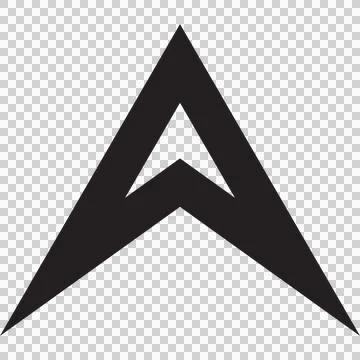 Chevron arrow icon-14 Illustrazione stock