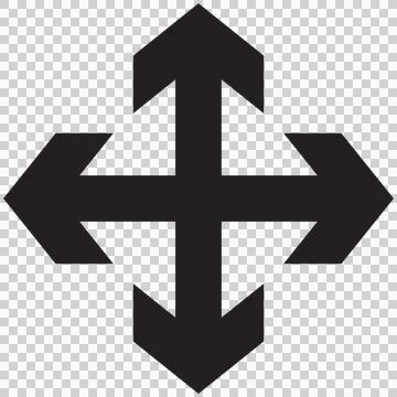 Chevron arrow icon Stock Illustration