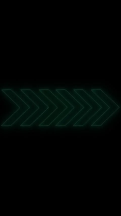 Chevron arrows vertical video pointing right on dark background for navigat.. Stock Footage 344860451