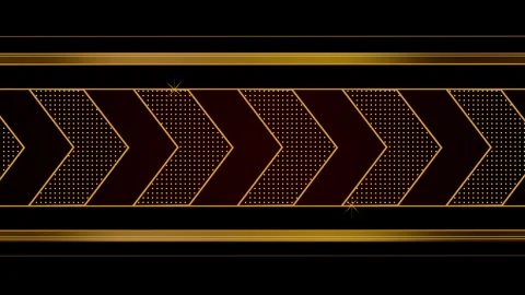 Chevron banner with dotted pattern and horizontal lines background animation Stock Footage 333919632