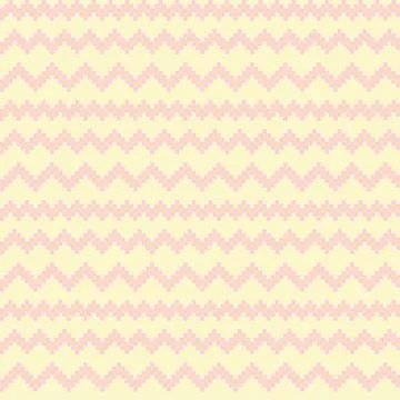 Chevron Fair Isle Seamless Pattern Design Stock Illustration