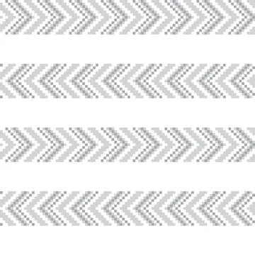 Chevron Fair Isle Seamless Pattern Design Stock Illustration