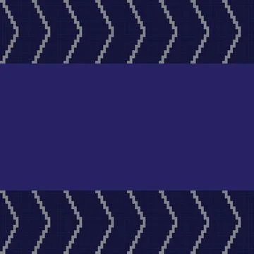 Chevron Fair Isle Seamless Pattern Design 스톡 일러스트
