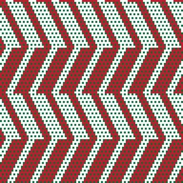 Chevron Fair Isle Seamless Pattern Design 스톡 일러스트