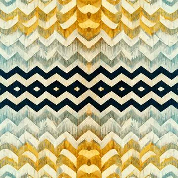 Chevron herringbone zig zag v-shape seamless pattern Stock Illustration