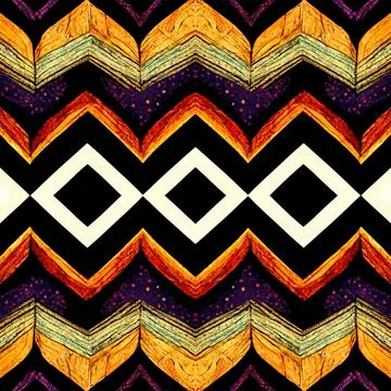 Chevron herringbone zig zag v-shape seamless pattern Stock Illustration