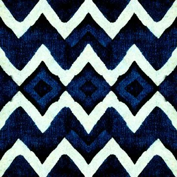 Chevron herringbone zig zag v-shape seamless pattern Stock Illustration