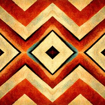 Chevron herringbone zig zag v-shape seamless pattern Illustrazione stock