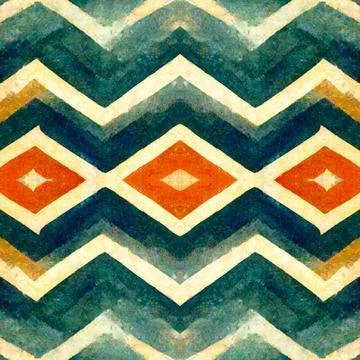 Chevron herringbone zig zag v-shape seamless pattern Stock Illustration