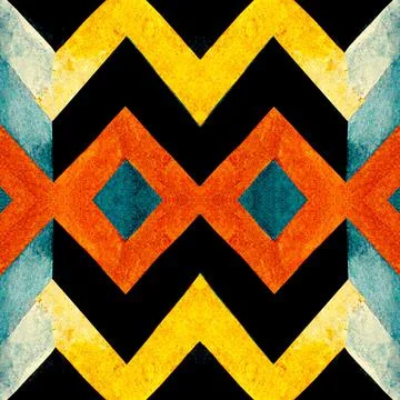 Chevron herringbone zig zag v-shape seamless pattern Stock Illustration