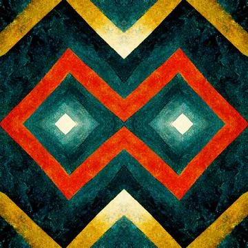 Chevron herringbone zig zag v-shape seamless pattern Stock Illustration