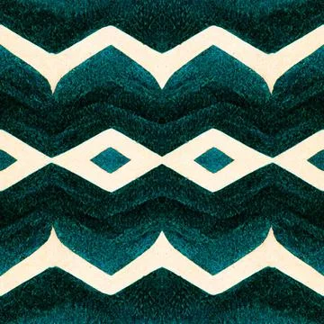 Chevron herringbone zig zag v-shape seamless pattern Illustrazione stock